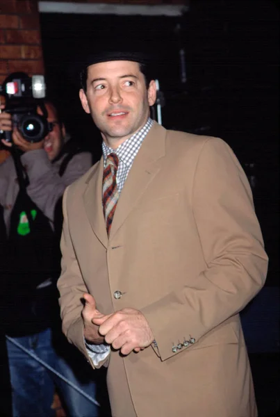 Matthew Broderick Denis Leary Firefighters Foundation Benefit 2001 — Stock Photo, Image