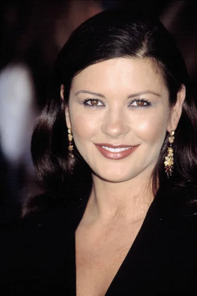 Catherine Zeta Jones Premiere Runs Family 2003 Contino — Stock Photo, Image