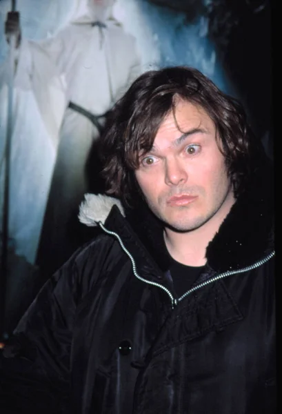 Jack Black Premiere Lord Rings Two Towers 2002 — Stock Photo, Image
