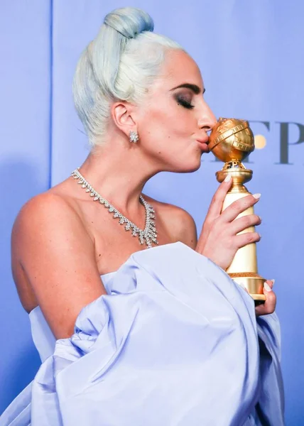 Beverly Hills Los Angeles Usa January Aktris Penyanyi Lady Gaga — Stok Foto