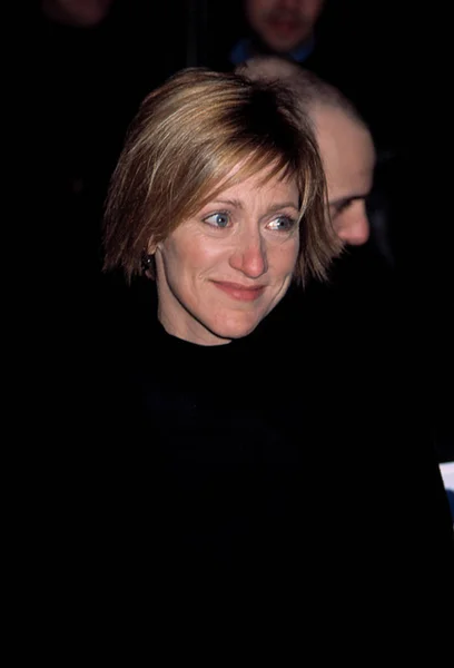 Edie Falco Estreno Gangs New York 2002 — Foto de Stock