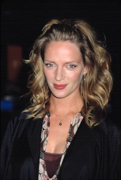 Uma Thurman Ifp Gotham Awards 2001 Oleh Contino — Stok Foto