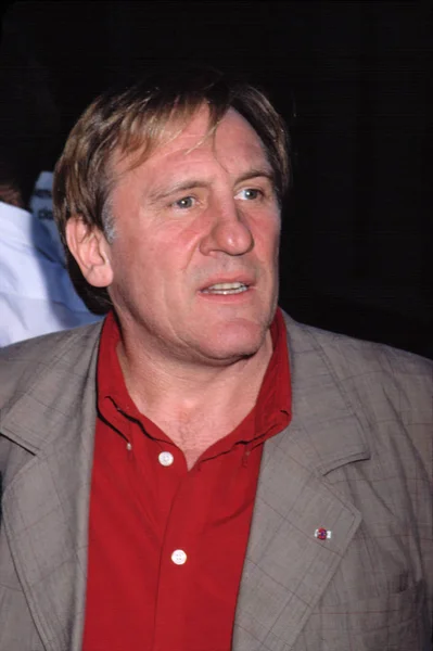 Gerard Depardieu Closet Vetítés Nyc — Stock Fotó