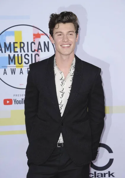 Shawn Mendes Aux Arrivées Pour Les American Music Awards 2018 — Photo