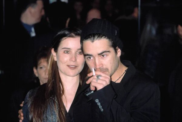 Colin Farrell Sister Katherine Premiere Phone Booth 2003 Contino — стоковое фото