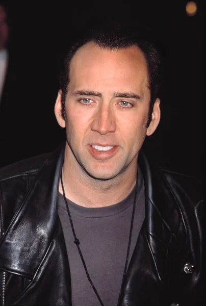 Nicolas Cage Alla Premiere Windtalkers 2002 Nyc — Foto Stock