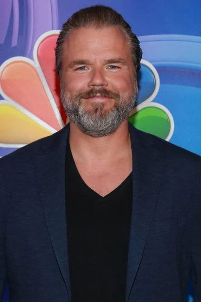 Tyler Labine Las Llegadas Para Nbc New York Press Junket — Foto de Stock