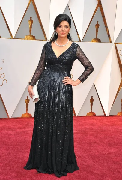 Shohreh Aghdashloo Arrivals 89Th Academy Awards Oscars 2017 Arrivals Dolby Fotos De Bancos De Imagens Sem Royalties