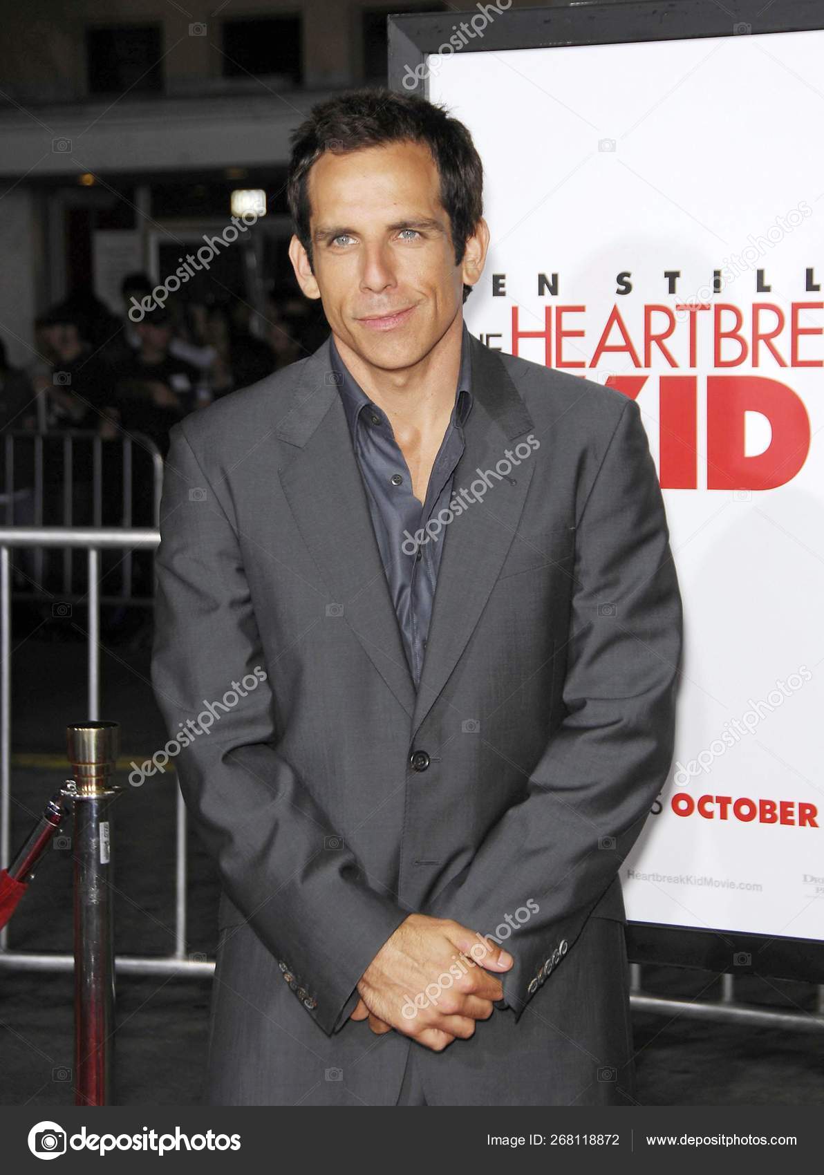 Ben Stiller Arrivals Premiere Heartbreak Kid Mann Village Theatre.