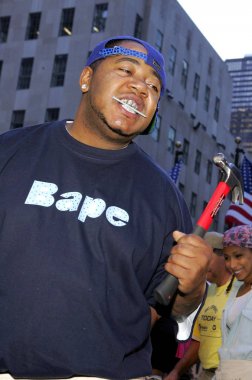 Twista yaşam için Habitat için Insanlık NBC bugün Hurricane Katrina yararı, Rockefeller Merkezi, New York, NY, Salı, Eylül 27, 2005. Fotoğraf: Gregorio Binuya/Everett Collection