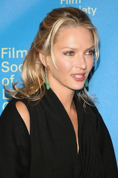 Uma Thurman Film Society Lincoln Center Yıllık Gala Tribute Için — Stok fotoğraf