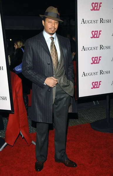 Terrance Howard Ağustos Rush New York Premiere Için Gelenler Ziegfeld — Stok fotoğraf