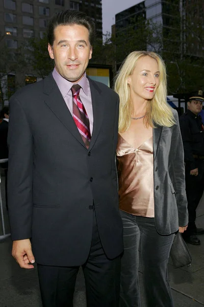 William Baldwin Chynna Phillips Arrivals Squid Whale New York Film — Stock Photo, Image