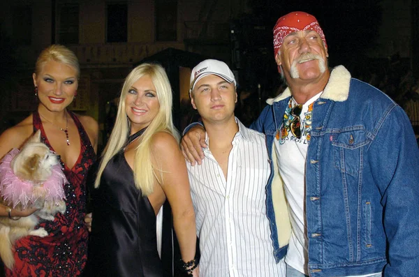Hulk Hogan Family Arrivvals Get Rich Die Tryin Premiere Graumans — Foto Stock