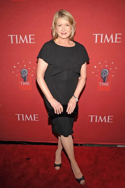 Martha Stewart Las Llegadas Time 100 Most Influential People World —  Fotos de Stock