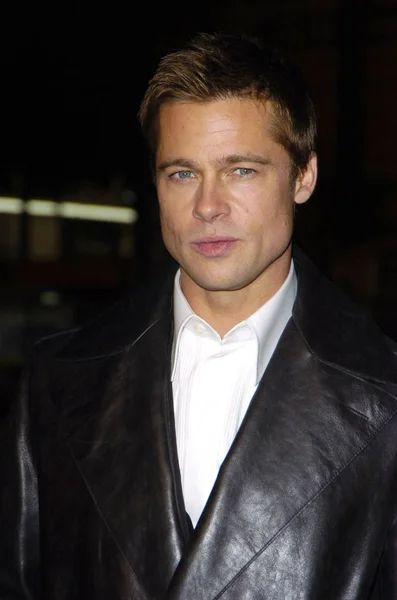 Brad Pitt Premiere Ocean Twelve Los Angeles December 2004 Photo — Stock Photo, Image