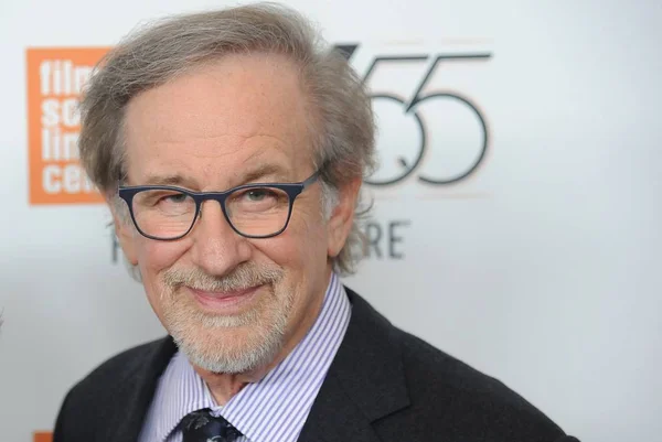 Steven Spielberg Las Llegadas Para Estreno Spielberg 55º Festival Anual — Foto de Stock