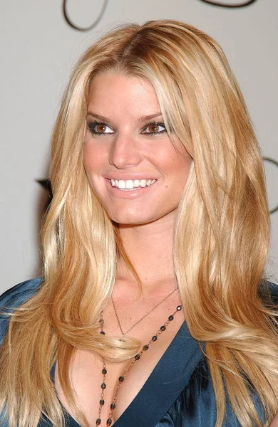 Jessica Simpson Store Appearance Launch New Fashion Lines Macy Jessica — Stock Photo, Image