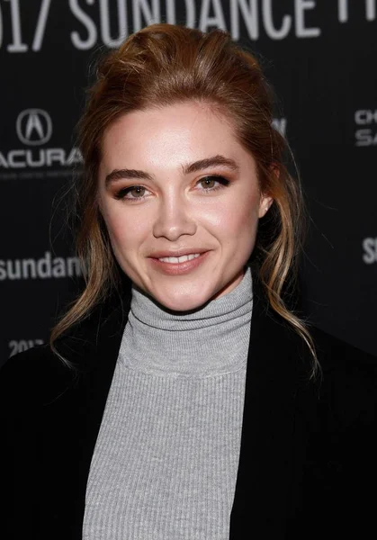 Florence Pugh Agli Arrivi Lady Macbeth Premiere Sundance Film Festival — Foto Stock