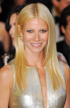 Gwyneth Paltrow (wearing Louis Vuitton earrings) at arrivals for The 83rd Academy Awards Oscars - Arrivals Part 1, The Kodak Theatre, Los Angeles, CA February 27, 2011. Photo By: Gregorio T. Binuya/Everett Collection clipart