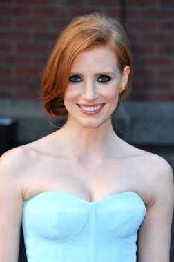 Jessica Chastain Borç Premiere için gelenler, Tribeca Grand Hotel Tarama Odası, New York, Ny Ağustos 22, 2011. Fotoğraf: Gregorio T. Binuya / Everett Koleksiyonu