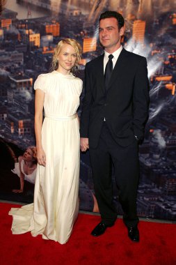 Naomi Watts, Liev Schreiber kral Kong prömiyeri, Loews E-Walk ve ayc Imparatorluğu 25 tiyatrolar, New York, NY, 05 Aralık 2005 için gelenler. Fotoğraf: Gregorio Binuya/Everett Collection