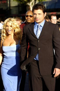 Jessica Simpson, Nick Lachey Dukes Of Hazzard Premiere, Grauman Çin Tiyatrosu, Los Angeles, Ca, Temmuz 28, 2005 için gelenler. Fotoğraf: Michael Germana / Everett Koleksiyonu