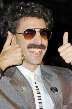Sacha Baron Cohen Premiere Borat için gelenler de: Kazakistan, Mann's Grauman Çin Tiyatrosu, Hollywood, Ca, Ekim 23, 2006 Olun Benefit Glorious Nation için Amerika Kültürel Öğrenmeler. Fotoğraf: Michael Germana / Everett Koleksiyonu