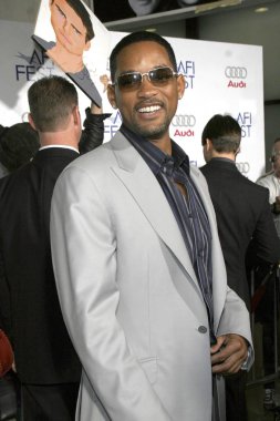 Will Smith, Lions For Lambs prömiyeri için 2007 Afi Fest Açılış Gecesi 'nde Audi, Arclight Hollywood Cinerama Dome, Los Angeles, Ca, Kasım 01, 2007' de sunar. Fotoğraf: Adam Orchon / Everett Koleksiyonu