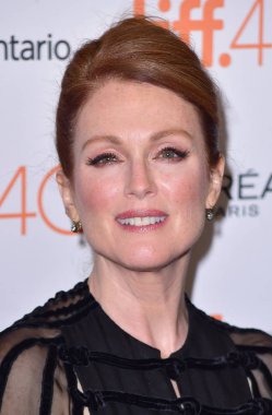 Julianne Moore Toronto Uluslararası Film Festivali'nde Maggie's Plan Premiere için gelenler 2015, Princess of Wales Theatre, Toronto, Eylül'de 12, 2015. Fotoğraf: Gregorio Binuya / Everett Koleksiyonu