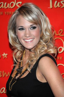 Carrie Underwood, Carrie Underwood Wax Figure 'in açıklanması için mağaza görünümünde, Madame Tussauds New York, New York, NY, 22 Ekim 2008. Fotoğraf: Lee/Everett Collection