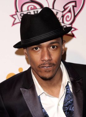 Nickelodeon Okul Gyrls Premiere, Six Flags Magic Mountain, Valencia, CA 15 Şubat 2010 için gelenler de Nick Cannon. Fotoğraf: adam Orchon/Everett Collection