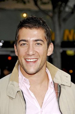 Jonathan Togo at arrivals for KNOCKED UP Premiere by Universal Pictures, Mann''s Village Theatre in Westwood, Los Angeles, CA, May 21, 2007. Photo by: Michael Germana/Everett Collection clipart