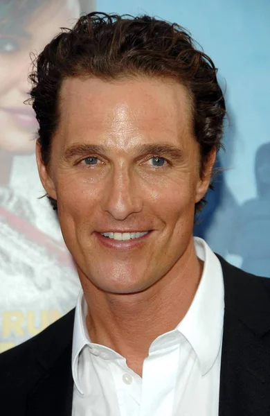 Matthew Mcconaughey Arrivals Ghosts Girlfriends Premiere Grauman Chinese Theater Hollywood — Stock Photo, Image