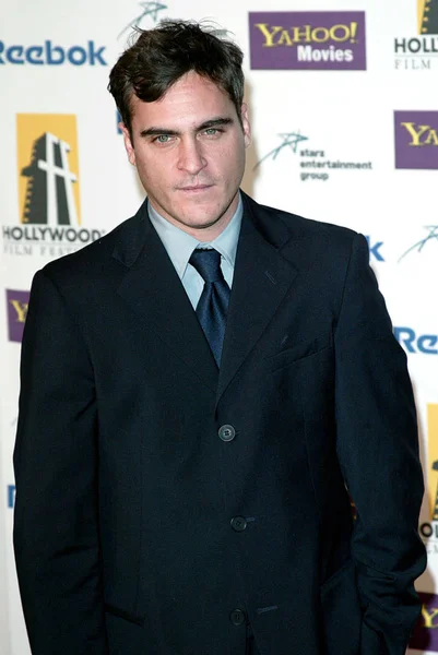 Joaquin Phoenix Las Llegadas Para 9Th Annual Hollywood Film Festival — Foto de Stock