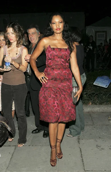 Garcelle Beauvais Arrivals 2006 Olympus Spring Summer Fashion Week Bryant — Stock Photo, Image