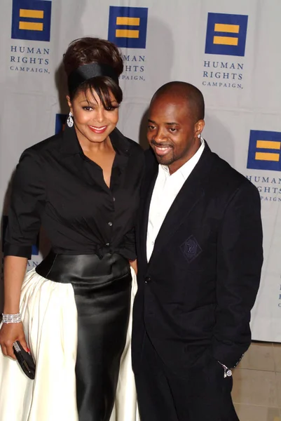 Janet Jackson Jermaine Dupri Aux Arrivées Pour Human Rights Campaign — Photo