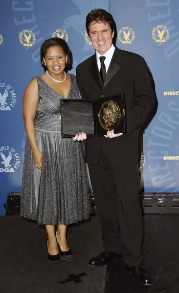 Chandra Wilson Rob Marshall Press Room 59Th Directors Guild Awards — Stock Photo, Image