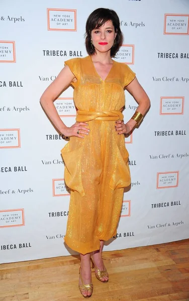 Parker Posey Arrivals New York Academy Art Tribeca Ball 111 — стоковое фото