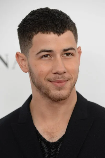 Nick Jonas Arrivals 2017 Glamour Women Year Awards Part Kings — Stock Photo, Image