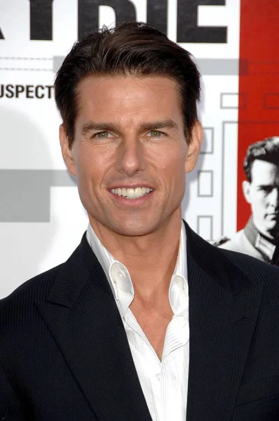 Tom Cruise Las Llegadas Para Los Ángeles Estreno Valkyrie Directors — Foto de Stock