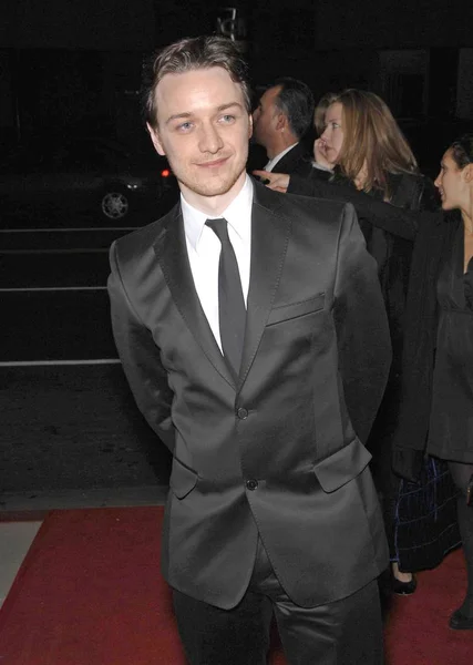 James Mcavoy Érkezések Los Angeles Premiere Atonement Samuel Goldwyn Theatre — Stock Fotó