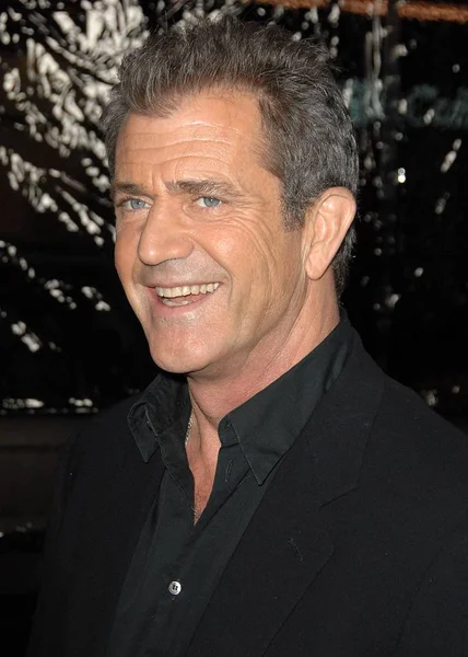 Mel Gibson Las Llegadas Para Edge Darkness Premiere Grauman Chinese —  Fotos de Stock