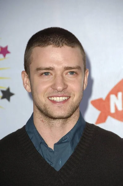 Justin Timberlake Arrivals 19Th Annual Nickelodeon Kids Choice Awards Ucla — стоковое фото