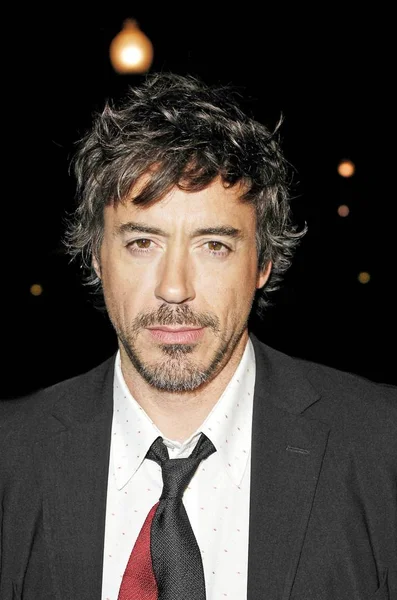 Robert Downey Při Příjezdu Zodiac Premiere Paramount Theater Los Angeles — Stock fotografie