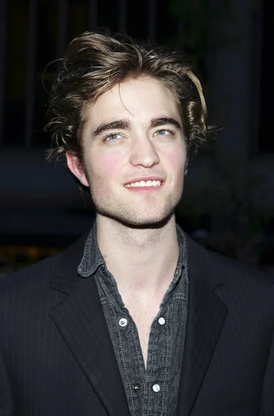 Robert Pattinson Las Llegadas Para Harry Potter Goblet Fire Estreno — Foto de Stock