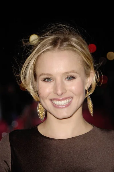 Kristen Bell Chegadas Para Rome World Premiere Capitan Theatre Los — Fotografia de Stock