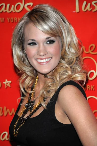 Carrie Underwood Aparição Loja Para Unveiling Carrie Underwood Wax Figure — Fotografia de Stock