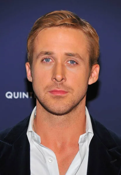 Ryan Gosling Érkezők Blue Valentine Premiere Moma Museum Modern Art — Stock Fotó