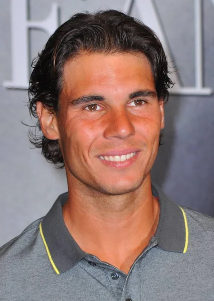 Rafael Nadal Bij Store Verschijning Voor Rafael Nadal Lanceert Nieuwe — Stockfoto